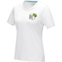 Azurite short sleeve women's organic t-shirt biały (37507010)