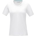 Azurite short sleeve women's organic t-shirt biały (37507010)