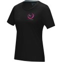 Azurite short sleeve women's organic t-shirt czarny (37507993)