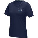 Azurite short sleeve women's organic t-shirt granatowy (37507490)