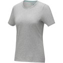 Balfour short sleeve women's organic t-shirt szary melanż (38025960)