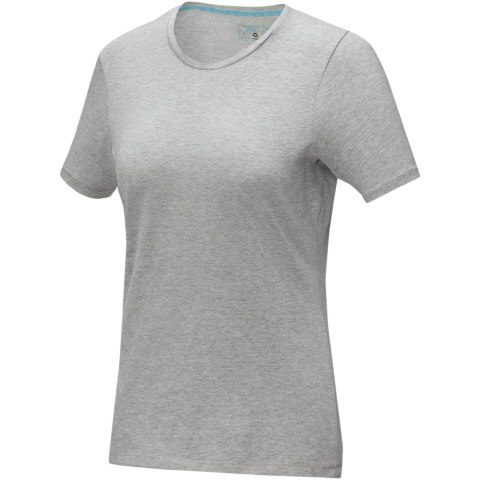 Balfour short sleeve women's organic t-shirt szary melanż (38025962)