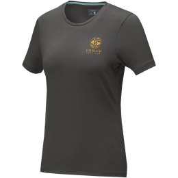 Balfour short sleeve women's organic t-shirt szary sztormowy (38025891)