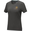 Balfour short sleeve women's organic t-shirt szary sztormowy (38025895)