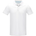 Graphite short sleeve men's organic polo biały (37508012)