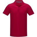 Graphite short sleeve men's organic polo czerwony (37508254)