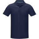 Graphite short sleeve men's organic polo granatowy (37508490)