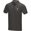 Graphite short sleeve men's organic polo szary sztormowy (37508890)