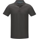 Graphite short sleeve men's organic polo szary sztormowy (37508890)