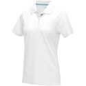 Graphite short sleeve women's organic polo biały (37509012)