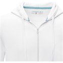 Ruby men's organic recycled full zip hoodie biały (37510011)