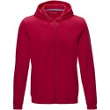 Ruby men's organic recycled full zip hoodie czerwony (37510253)