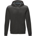 Ruby men's organic recycled full zip hoodie szary sztormowy (37510893)