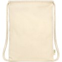 Orissa 140 g/m² organic cotton drawstring bag 5L natural (12061206)