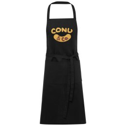 Orissa 200 g/m² organic cotton apron czarny (11320090)