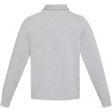 Clyde unisex organic rugby polo sweatshirt szary melanż (38237800)