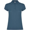 Star koszulka damska polo z krótkim rękawem storm blue (R66348V4)