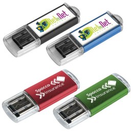 Pendrive z metalu i plastiku 64GB 3.0 kolor wielokolorowy