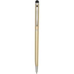 Ore aluminium ballpoint pen with stylus (blue ink) szampański (10625602)