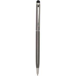 Ore aluminium ballpoint pen with stylus (blue ink) tytanowy (10625682)