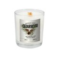 Świeca sojowa 190g Cedarwood kolor przeźroczysty