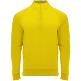 Epiro bluza unisex z długim rękawem i zamkiem błyskawicznym 1/4 żółty (R11151B1)