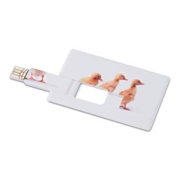 Creditcard. USB flash 16GB biały 16G (MO1059-06-16G)