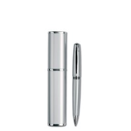 Długopis w aluminiowym pudełku srebrny (IT3177-14)