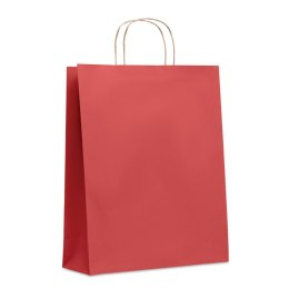 Duża papierowa torba czerwony (MO6174-05)