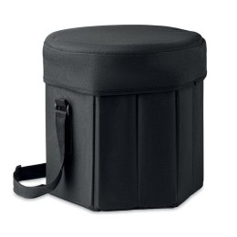 Krzesło/stół z torbą chłodzącą czarny (MO6444-03)