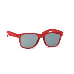 Okulary przeciwsłoneczne RPET przezroczysty czerwony (MO6531-25)