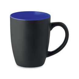 Dwukolorowy kubek ceramiczny niebieski (MO6840-37)