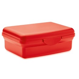 Lunch box z PP recykling 800ml czerwony (MO6905-05)