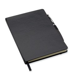 Notes A5 z długopisem czarny (MO8108-03)