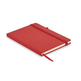 Notes A5 z recyklingowanego PU czerwony (MO6835-05)
