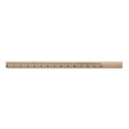 Ołówek stolarski z linijką drewna (MO8686-40)