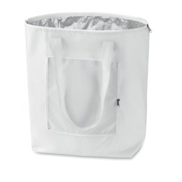 Składana torba chłodząca biały (MO7214-06)