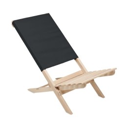 Składane krzesło plażowe czarny (MO6996-03)