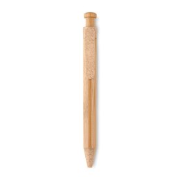 Długopis bambusowy pomarańczowy (MO9481-10)