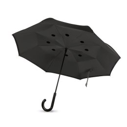 Dwostronny parasol czarny (MO9002-03)
