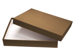 Pudełko kaszerowane papierem ozdobnym (17x11x3cm)