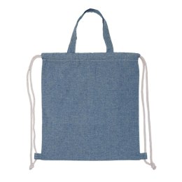 Plecak z bawełny Moti, niebieski