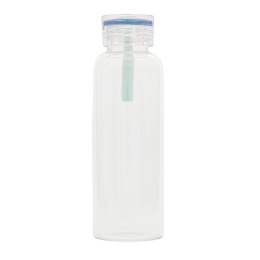 Butelka szklana Azure 500 ml, transparentny