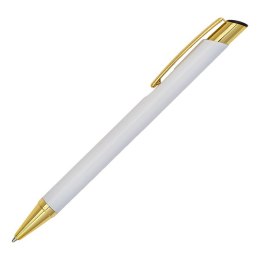 Długopis aluminiowy Lindi, biały