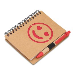 Notes Smile, czerwony