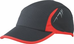 Running cap 9020 - czarny/czerwony