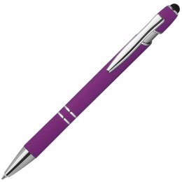 Długopis aluminiowy touch pen kolor Fioletowy