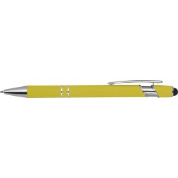 Długopis aluminiowy touch pen kolor Żółty