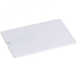 Pendrive karta z plastiku 8GB kolor Biały