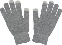 Rękawiczki zimowe do ekranów dotykowych kolor Szary
